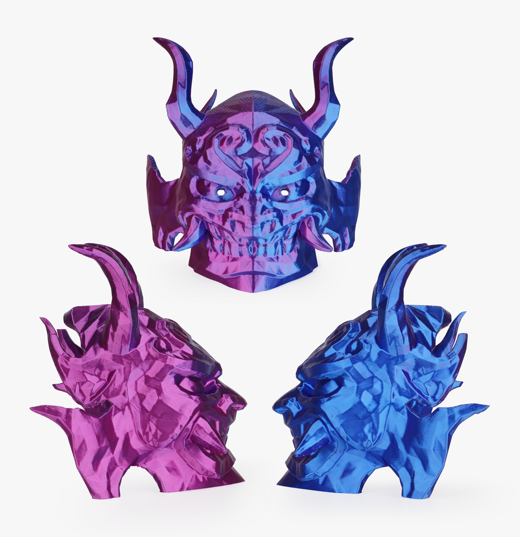 PLA Silk Dual Color Filament 1.75mm, 1KG/2.2LB