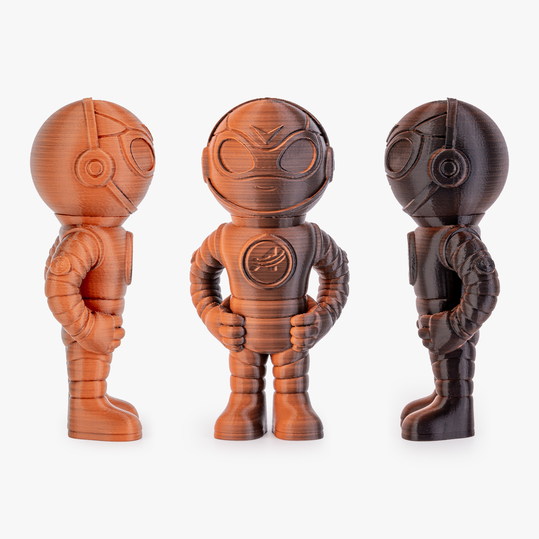 PLA Silk Dual Color Filament 1.75mm, 1KG/2.2LB