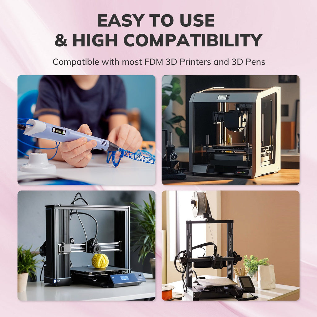 PLA Crystal-Transparent 1.75mm, 1KG/2.2LB