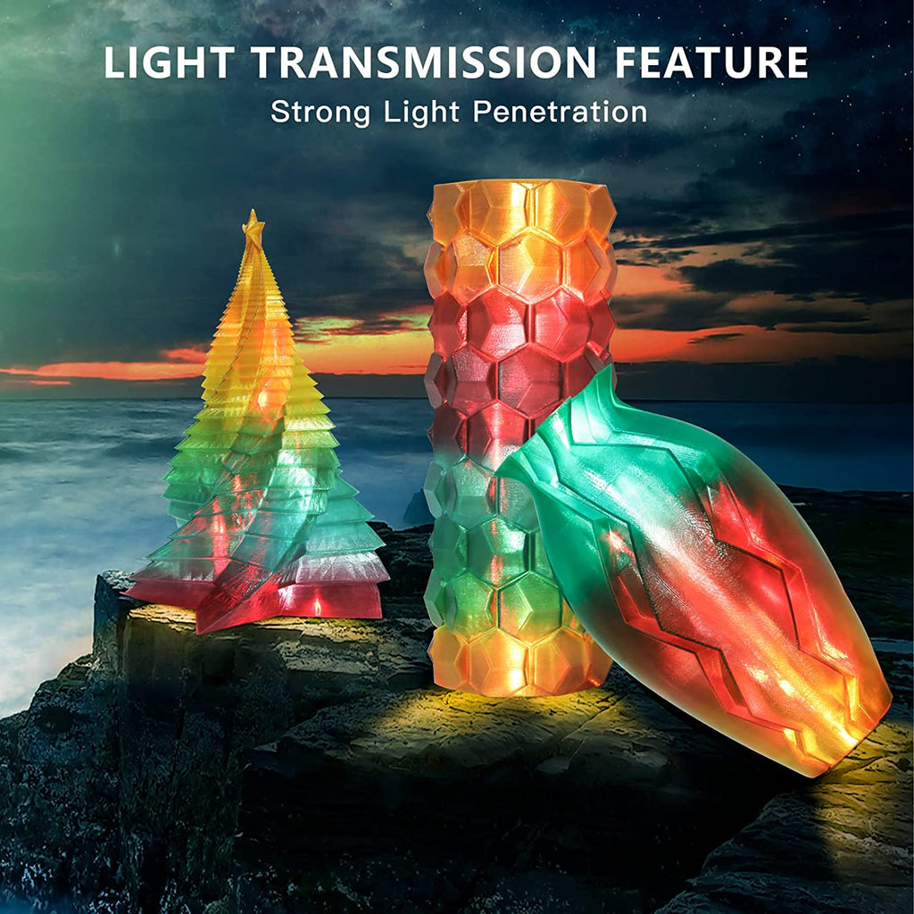 PLA Transparent Gradient Variety Pack (4x200g)