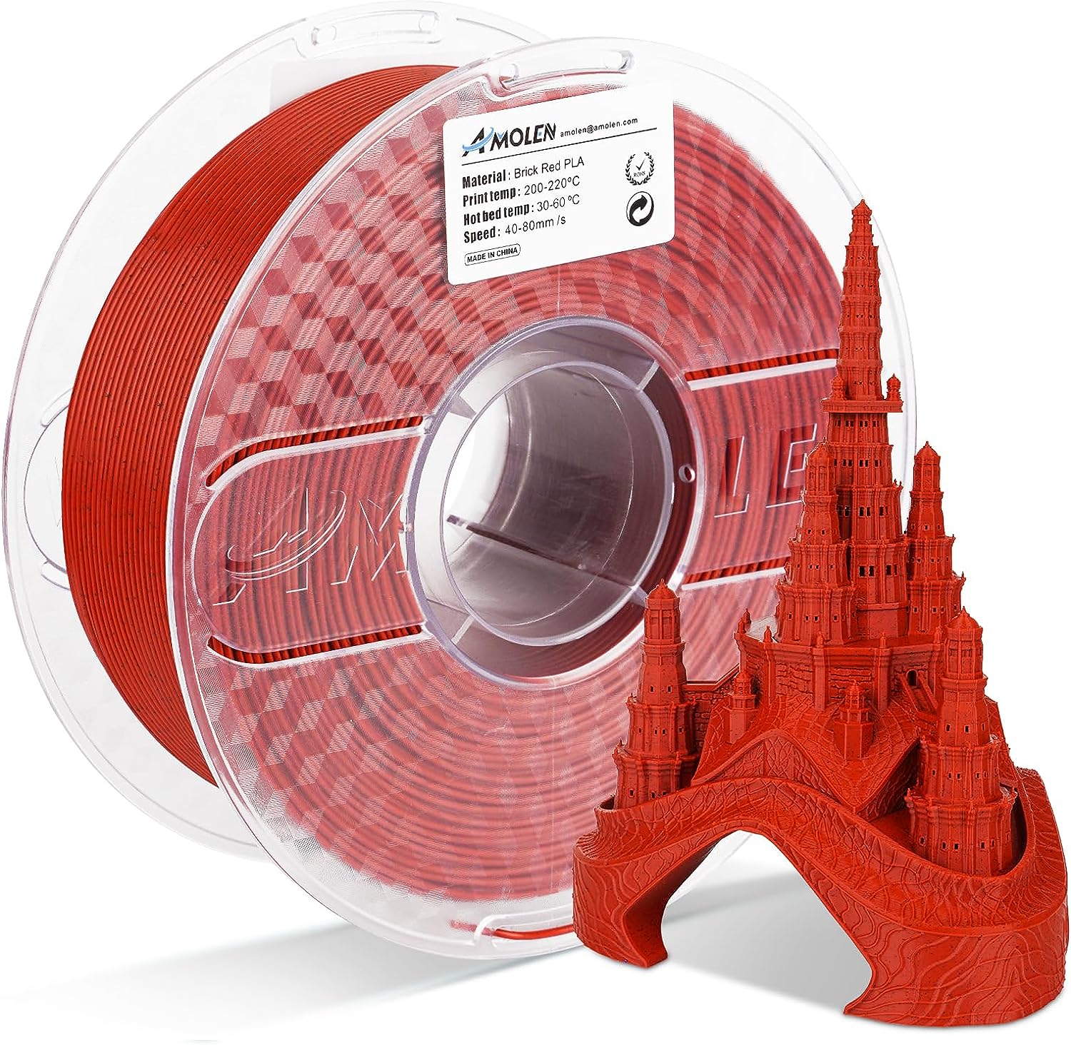 PLA Marble 1.75mm, 1KG/2.2LB