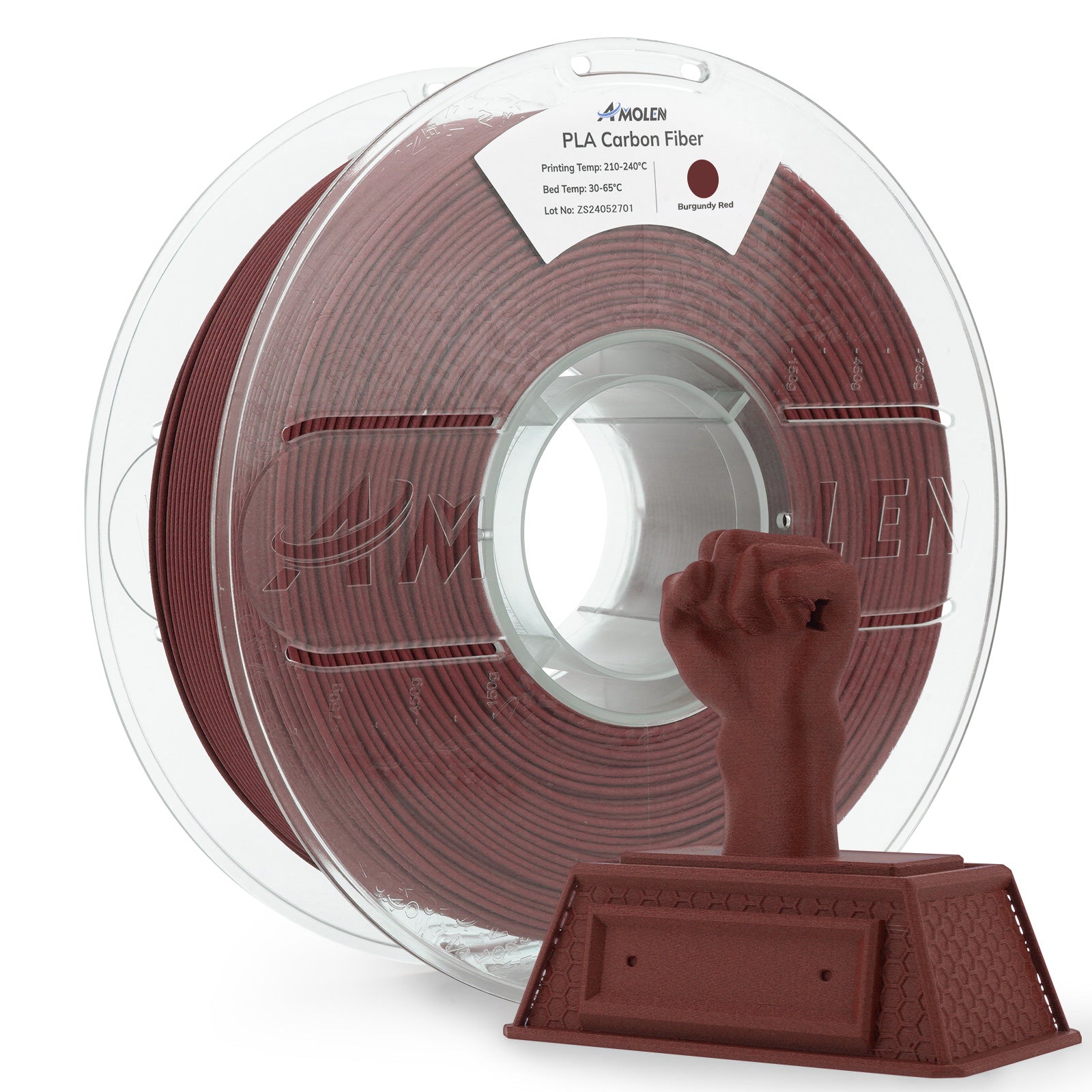 PLA Carbon Fiber 1.75mm, 1KG/2.2LB