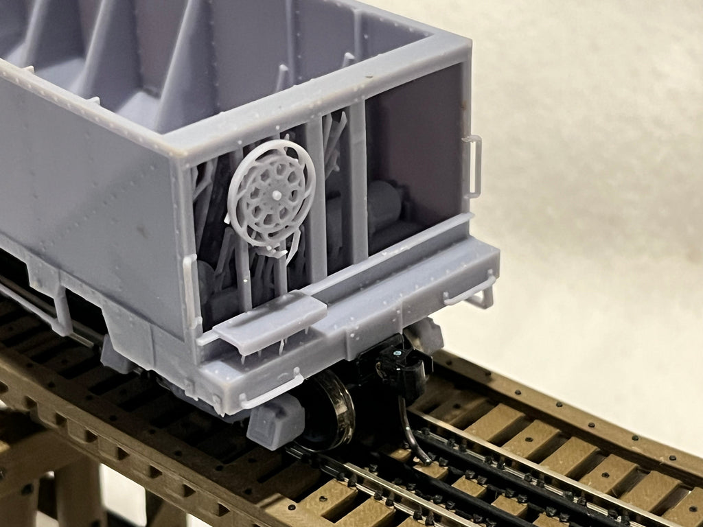 US Gypsum (USG) Railroad gondola in HOn3, Sn3, On30, On3