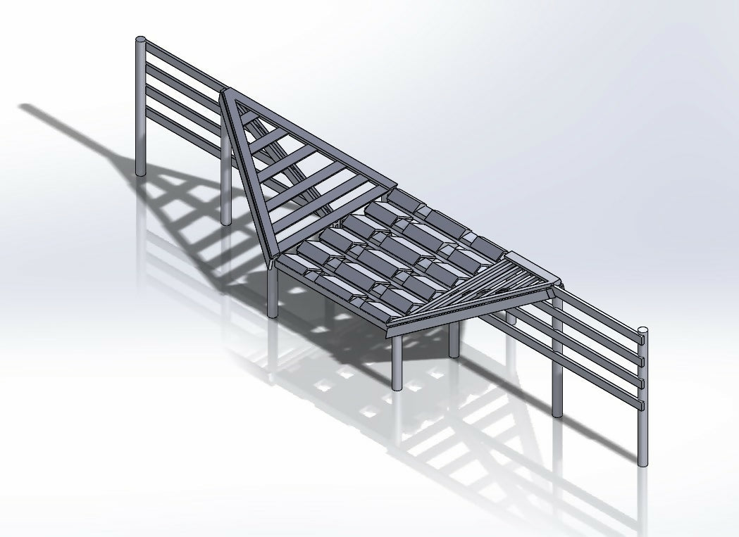 D&RGW Narrow Gauge Cattle Guard HOn3