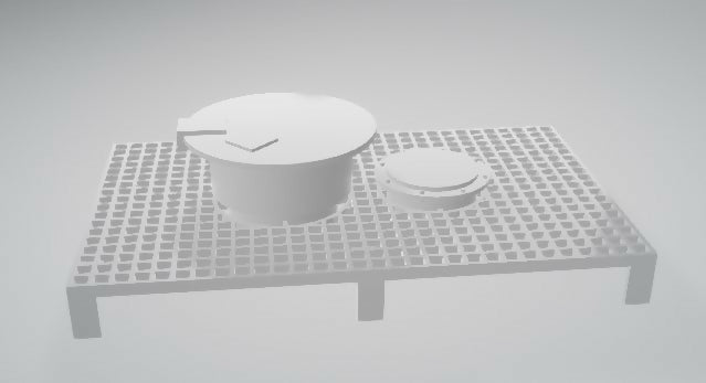 SSD-0002 55 foot Trinity Tank Car Walkway