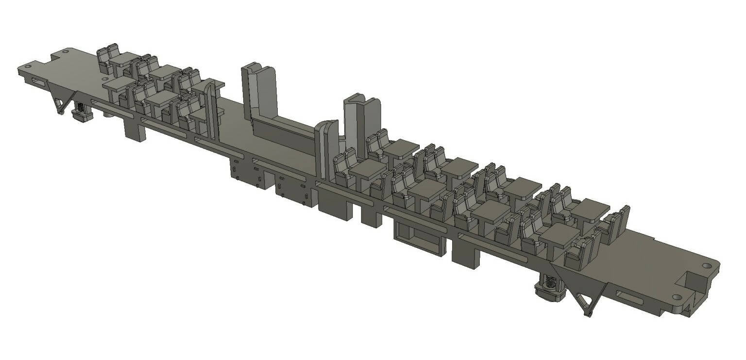 FPSM-0006 Amfleet Cars
