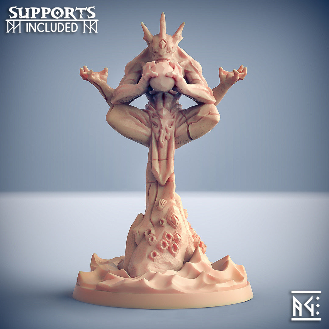 3D Printed Artisan Guild Death-Tide Shrine Death-Tide Jurakin 28mm 32mm