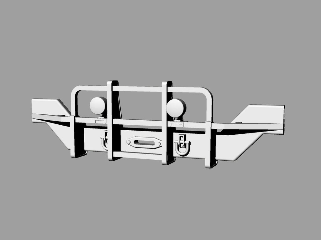 M1165 Army GMV front protective bumper 1:35 Scale