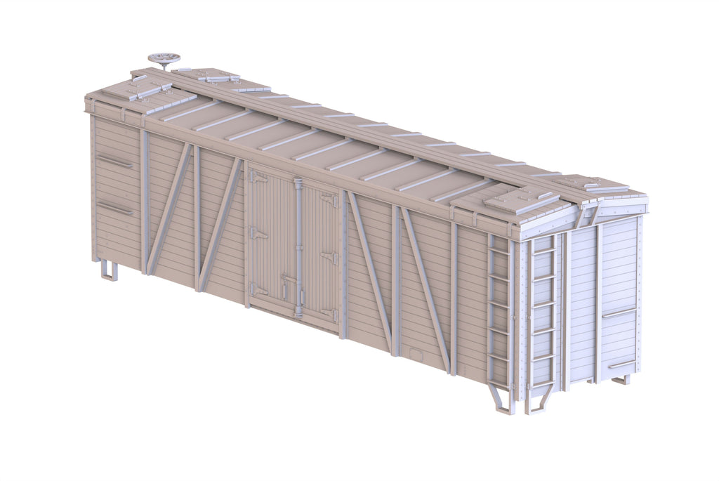 CN Narrow Gauge Refrigerator Car - HO, S