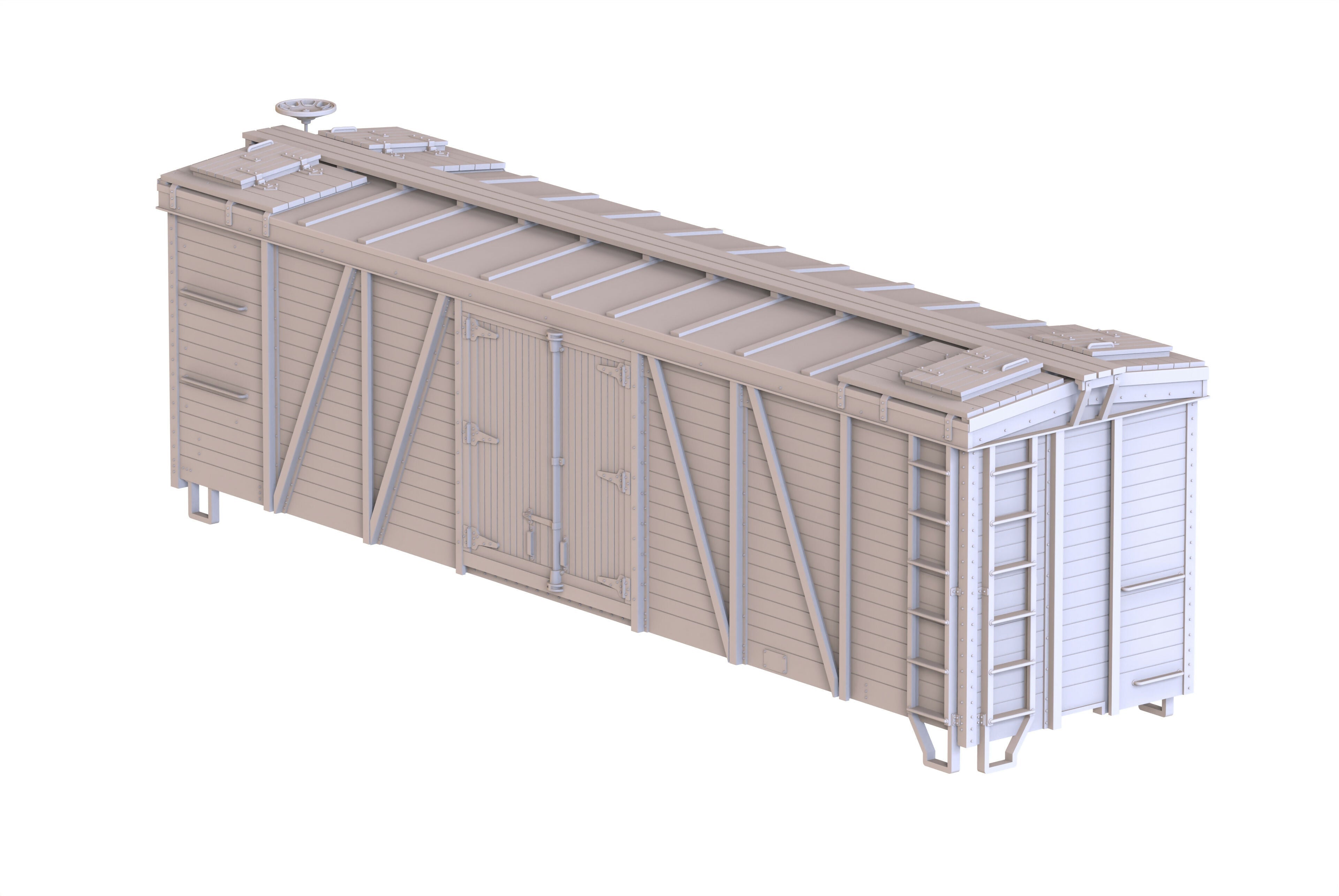 CN Narrow Gauge Refrigerator Car - HO, S