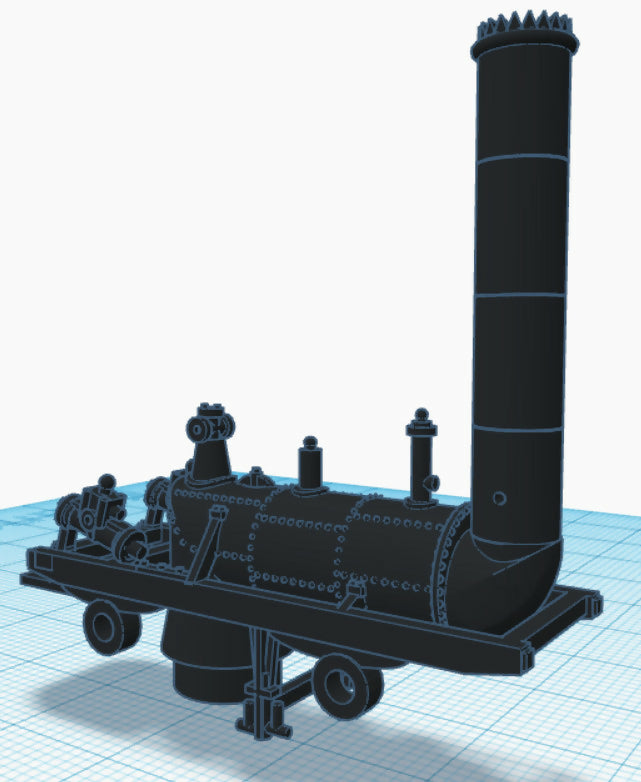 DeWitt Clinton Steam Locomotive As-Built Condition 1831