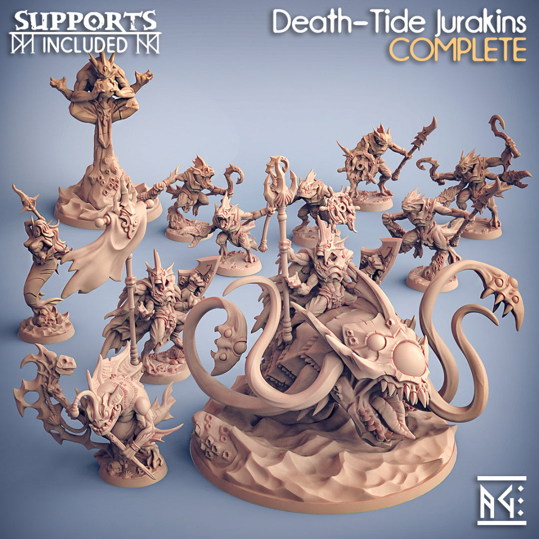 3D Printed Artisan Guild Death-Tide Shrine Death-Tide Jurakin 28mm 32mm