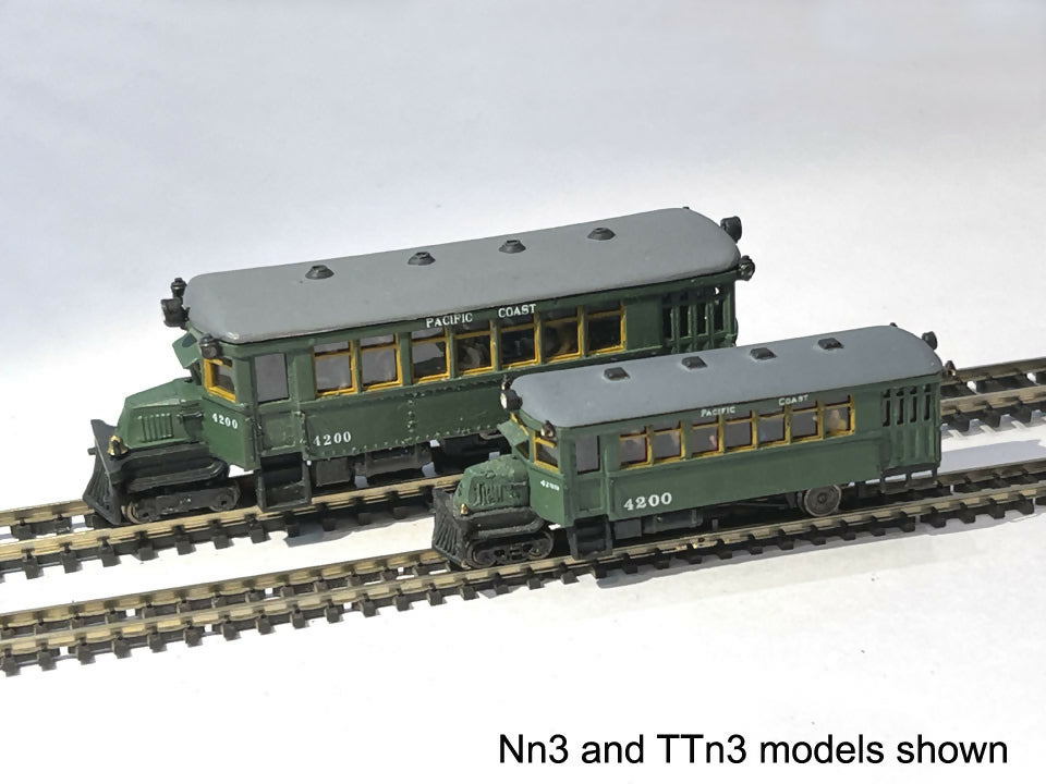 1921 Mack AC Railbus (S scale)
