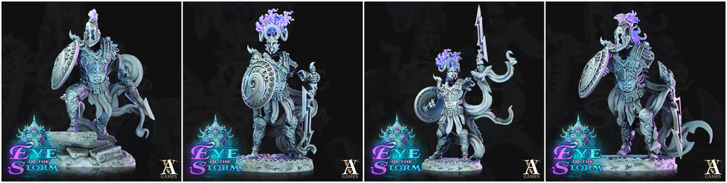 3D Printed Archvillain Games Eye of the Storm - Ironstorm Sentinels 28mm 32mm D&D