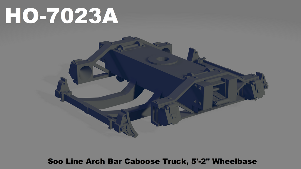 Soo Line Swing Motion Caboose Truck