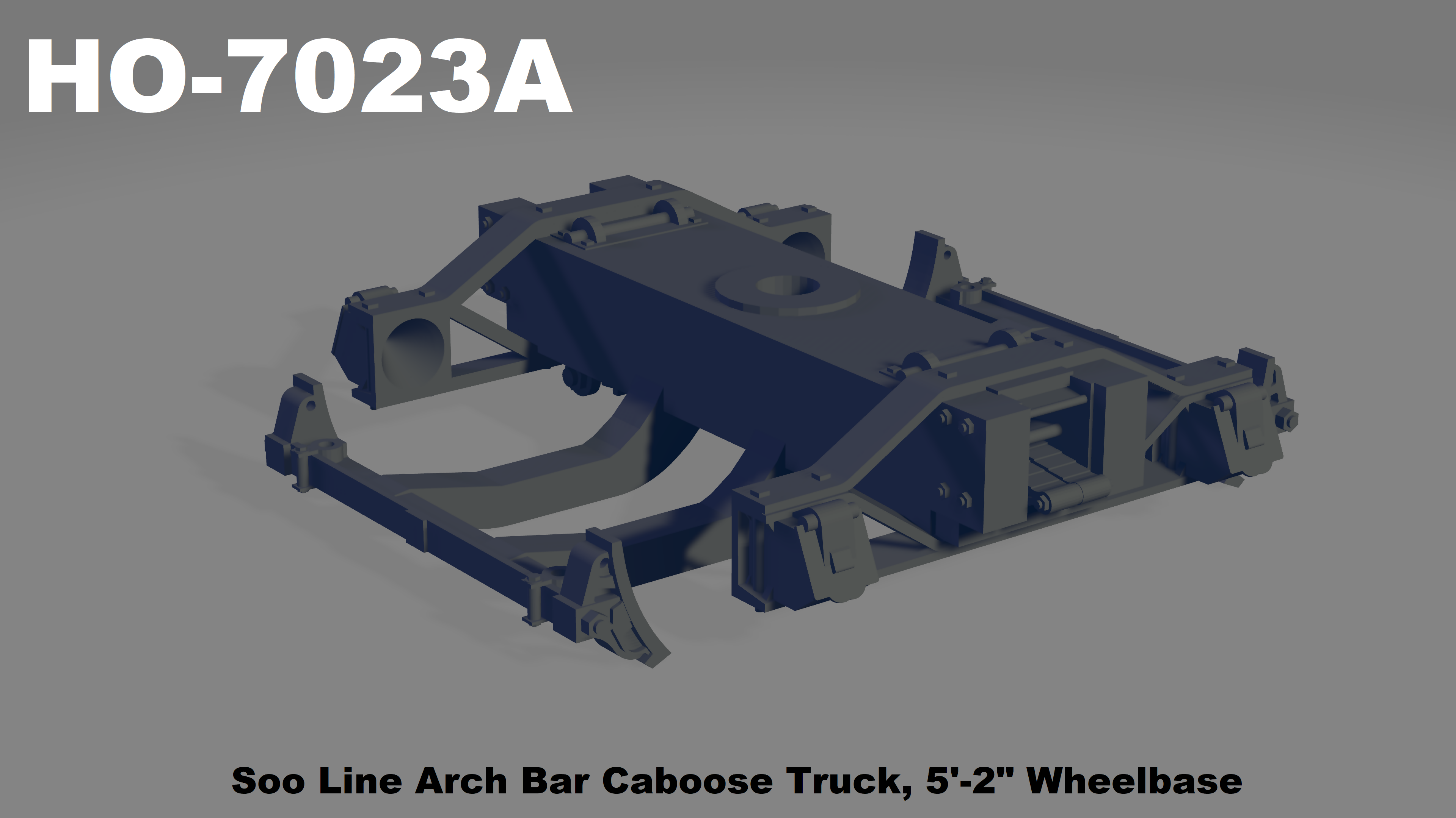 Soo Line Swing Motion Caboose Truck
