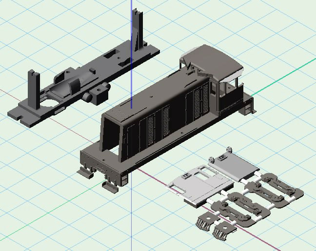 Southern Pacific Narrow Gauge "Little Giant" - TTn3