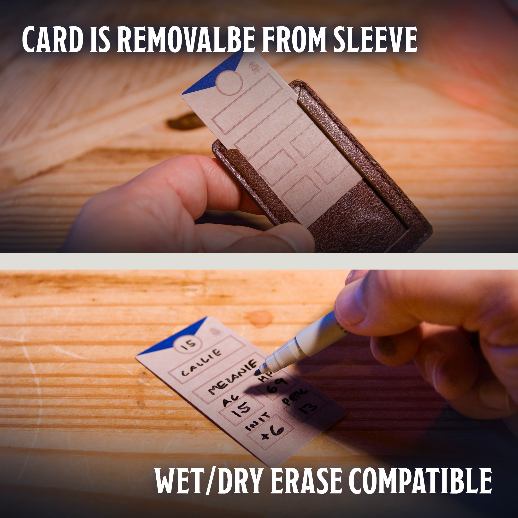 Initiative Trackers - Magnetic Turn Order Cards for D&D 5e and TTRPG Combat Management