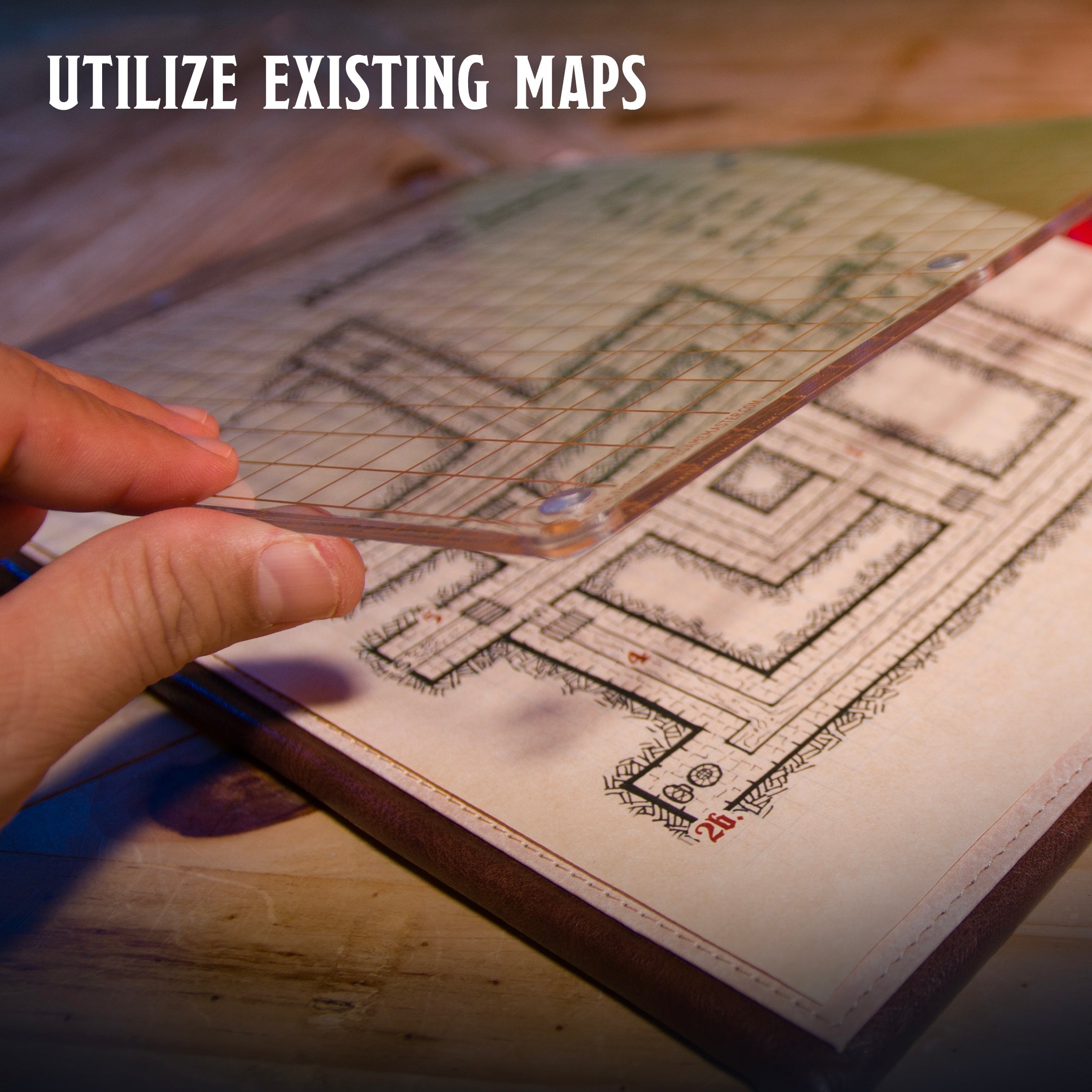 Magnetic Map Pack - Dry-Erase Battle Maps for D&D Combat & Game Master Screen