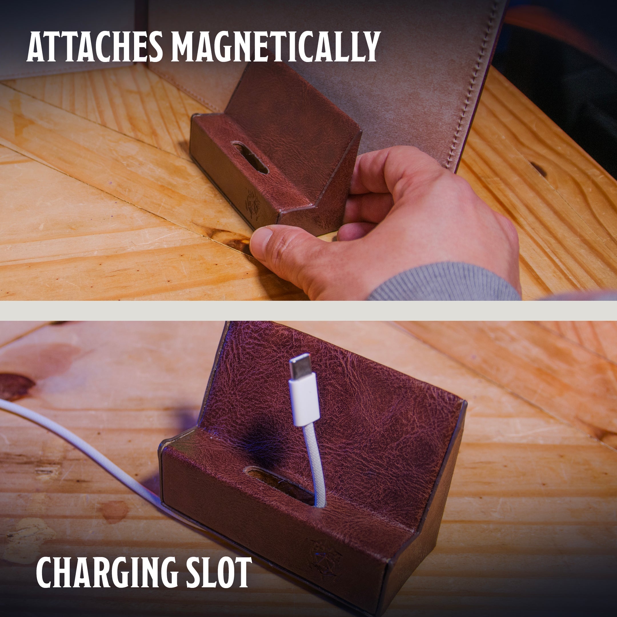 Magnetic Phone Holder - Digital Tools Mount for Game Master Screen & TTRPG Sessions