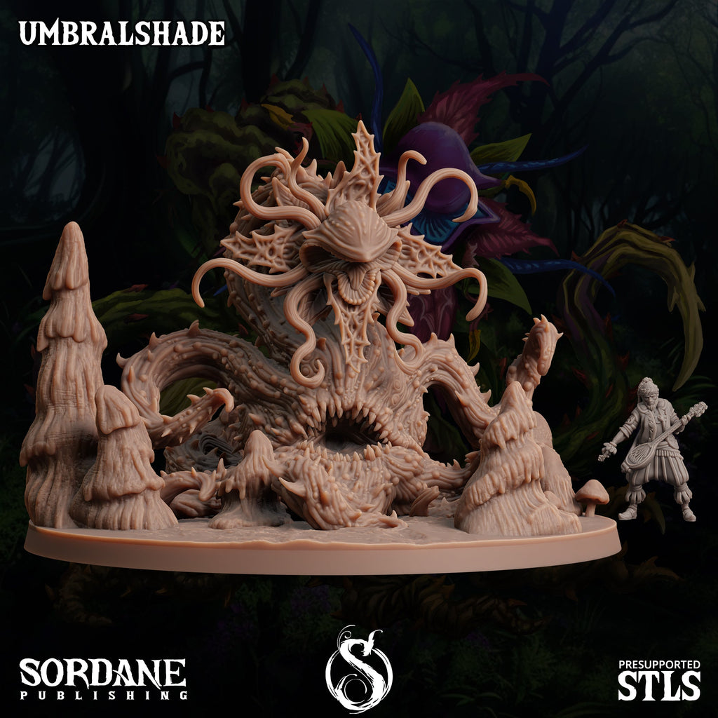 3D Printed Sordane Publishing Umbralshade 28 32mm D&D
