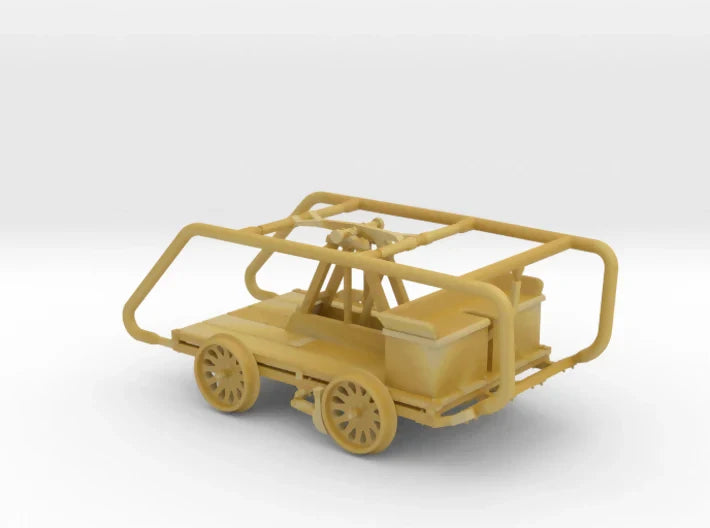 S Scale Sheffield No 7 Standard Gauge Inspection Handcar A