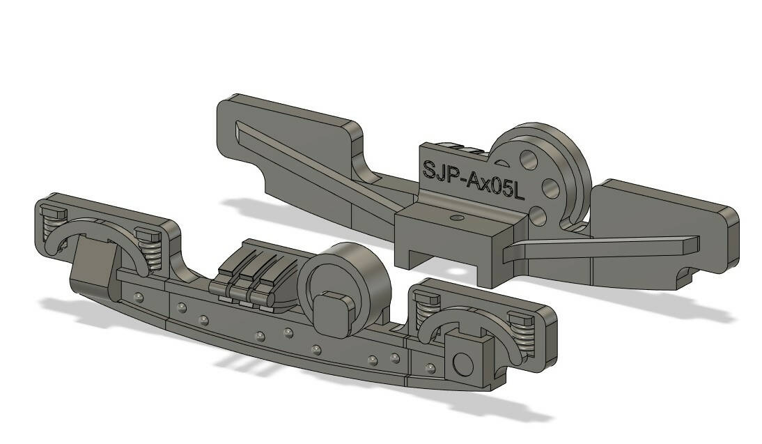 SJP-AX05 - 31 ft McKeen Side Frames