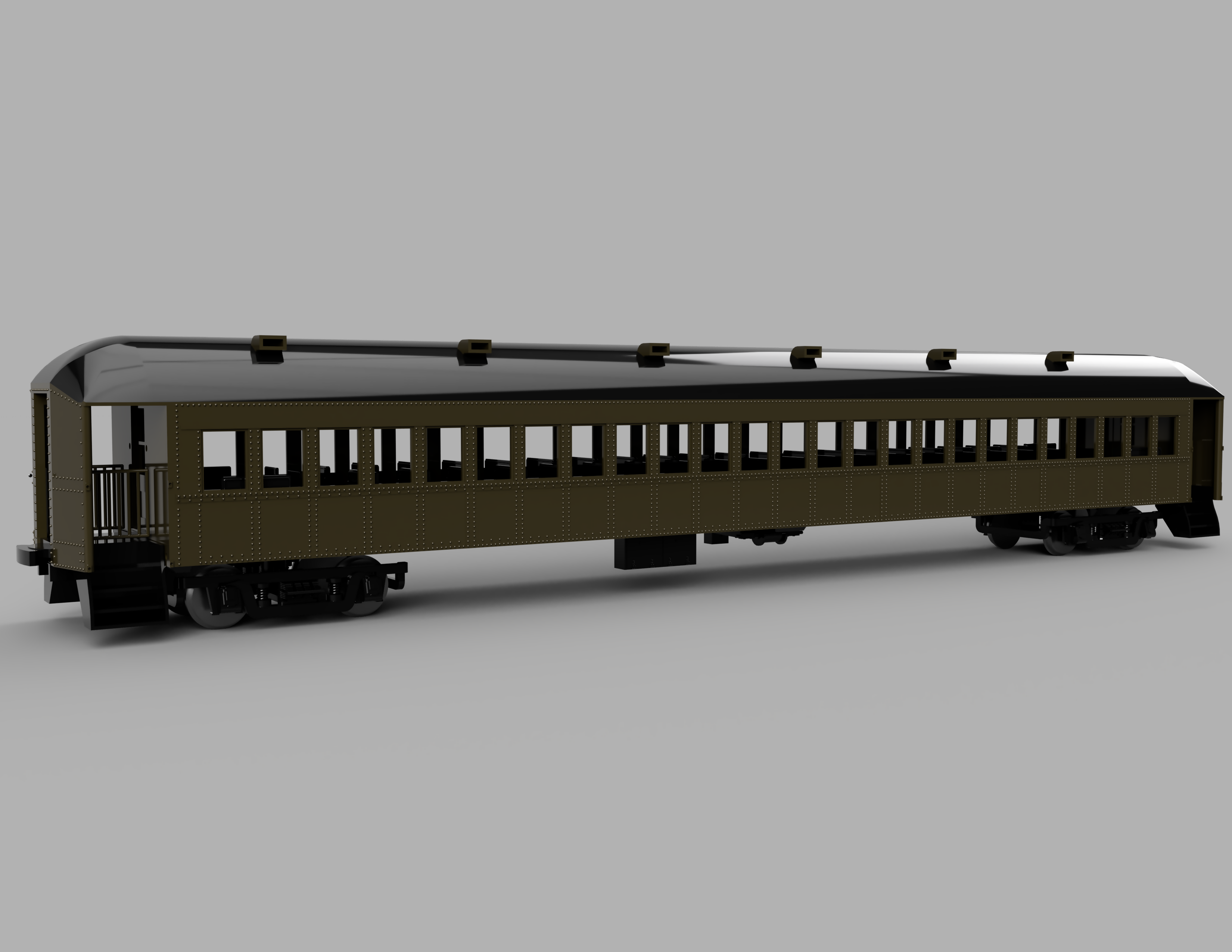 LLW-032 ROCK ISLAND 2500 CLASS COACH