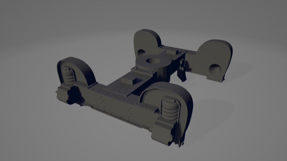 Schoen Pressed Steel Pedestal Truck