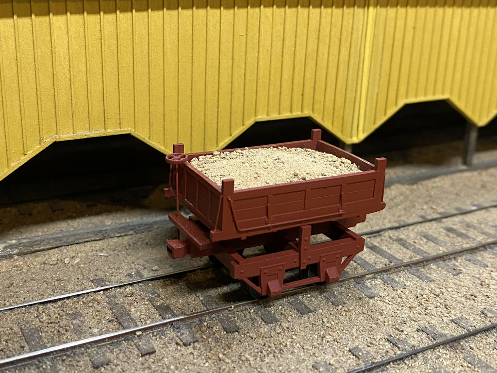 Virginia & Truckee side dump ore car