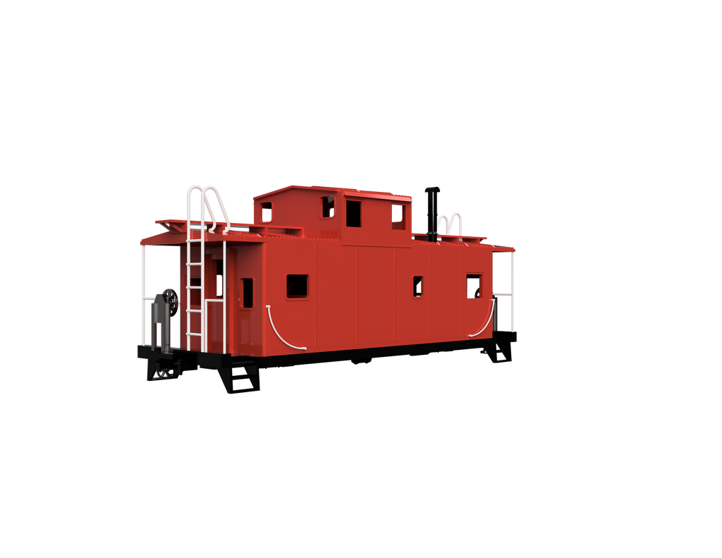 Boston and Maine 1959 International Steel Caboose