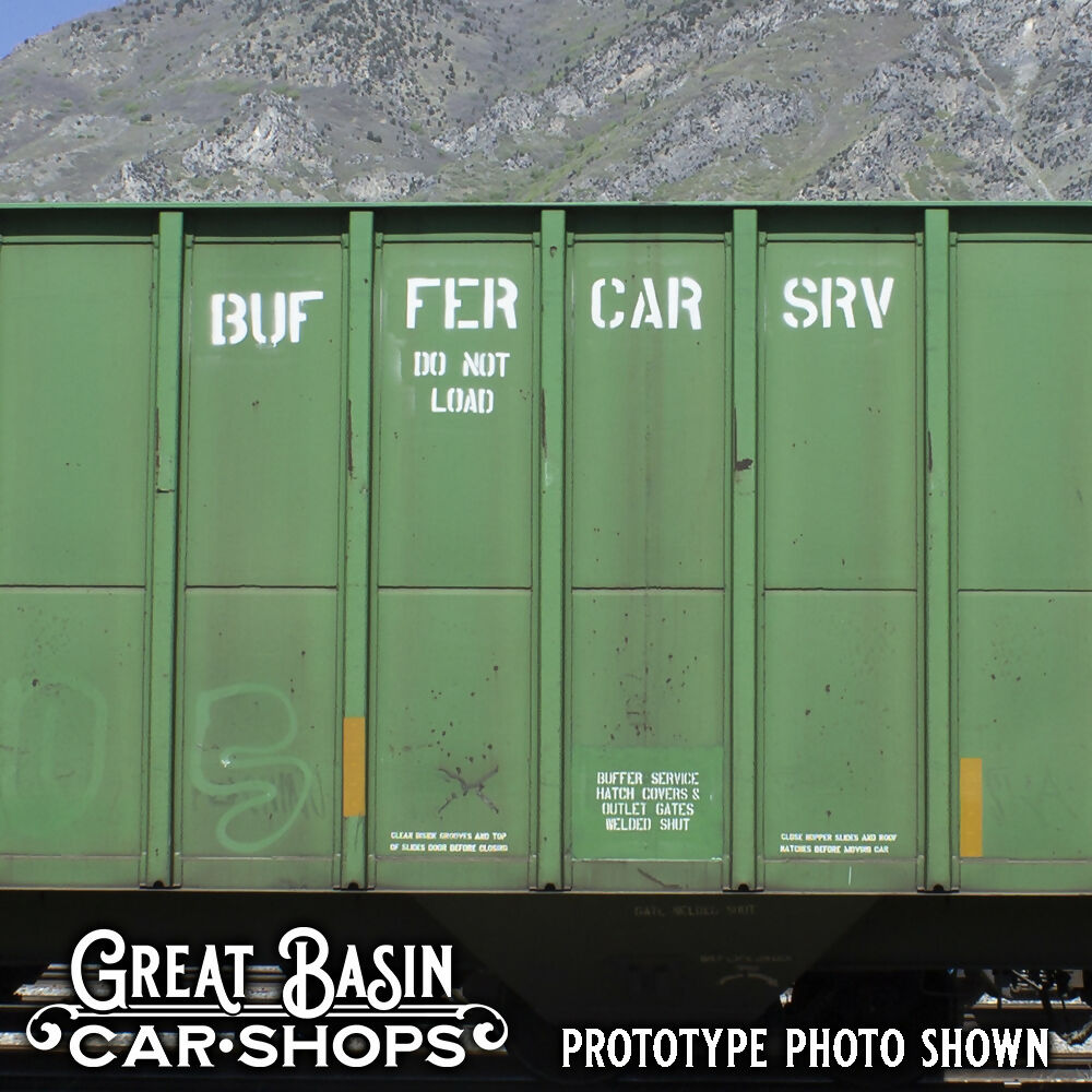 Modern Specialized Freight Car Stenciling Decals