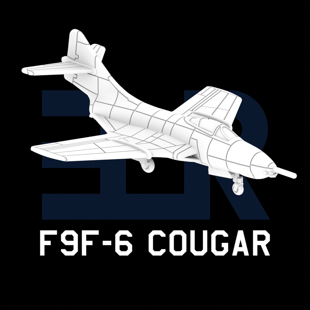 1:285 Scale F9F-6 Cougar