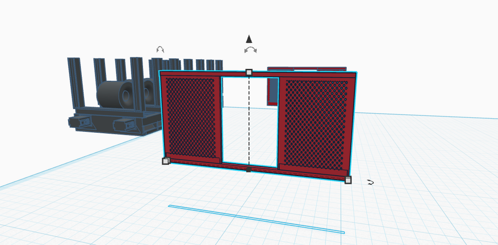 1:64 Caldwell 24ft 24 section mix flow industrial grain dryer
