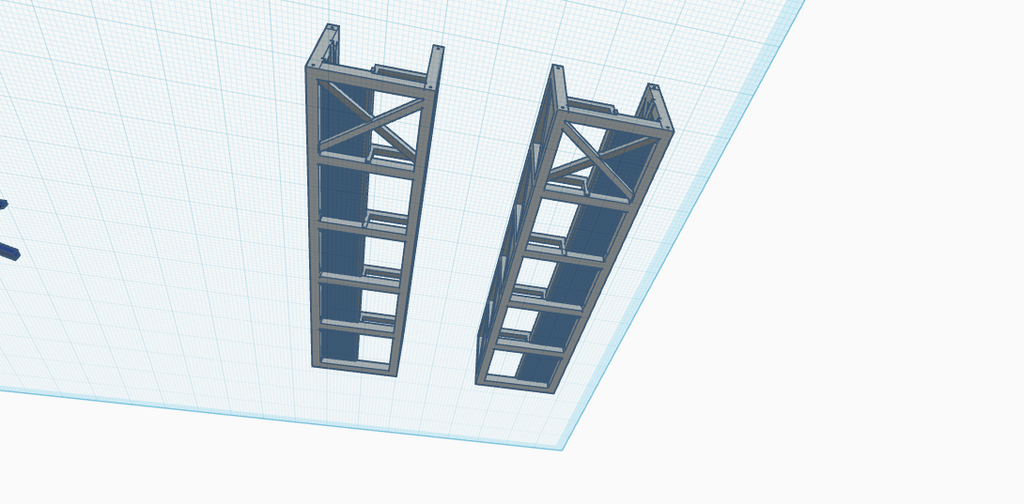 1:64 48" x 20' industrial catwalk
