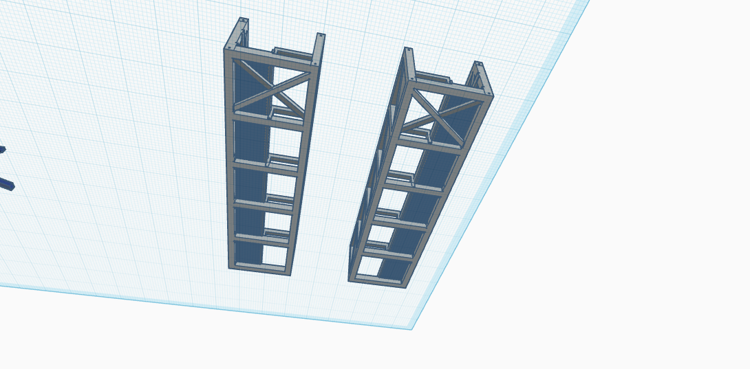 1:64 48" x 20' industrial catwalk