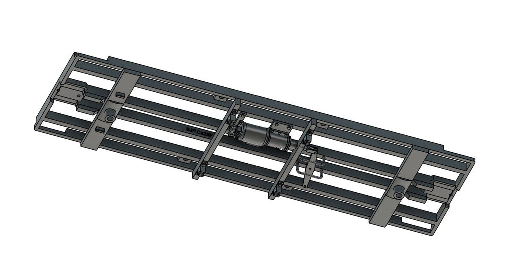 SJP.Cs25F On30 25ft freight car chassis for On3 couplers