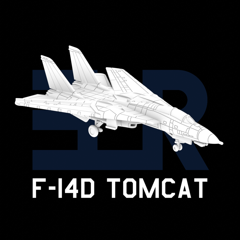 1:285 Scale F-14D Tomcat