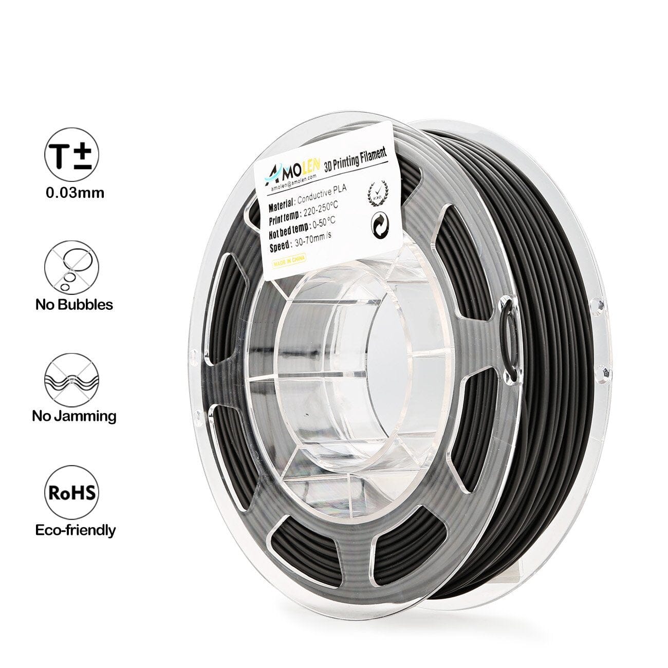 PLA Conductive 1.75mm, 200g