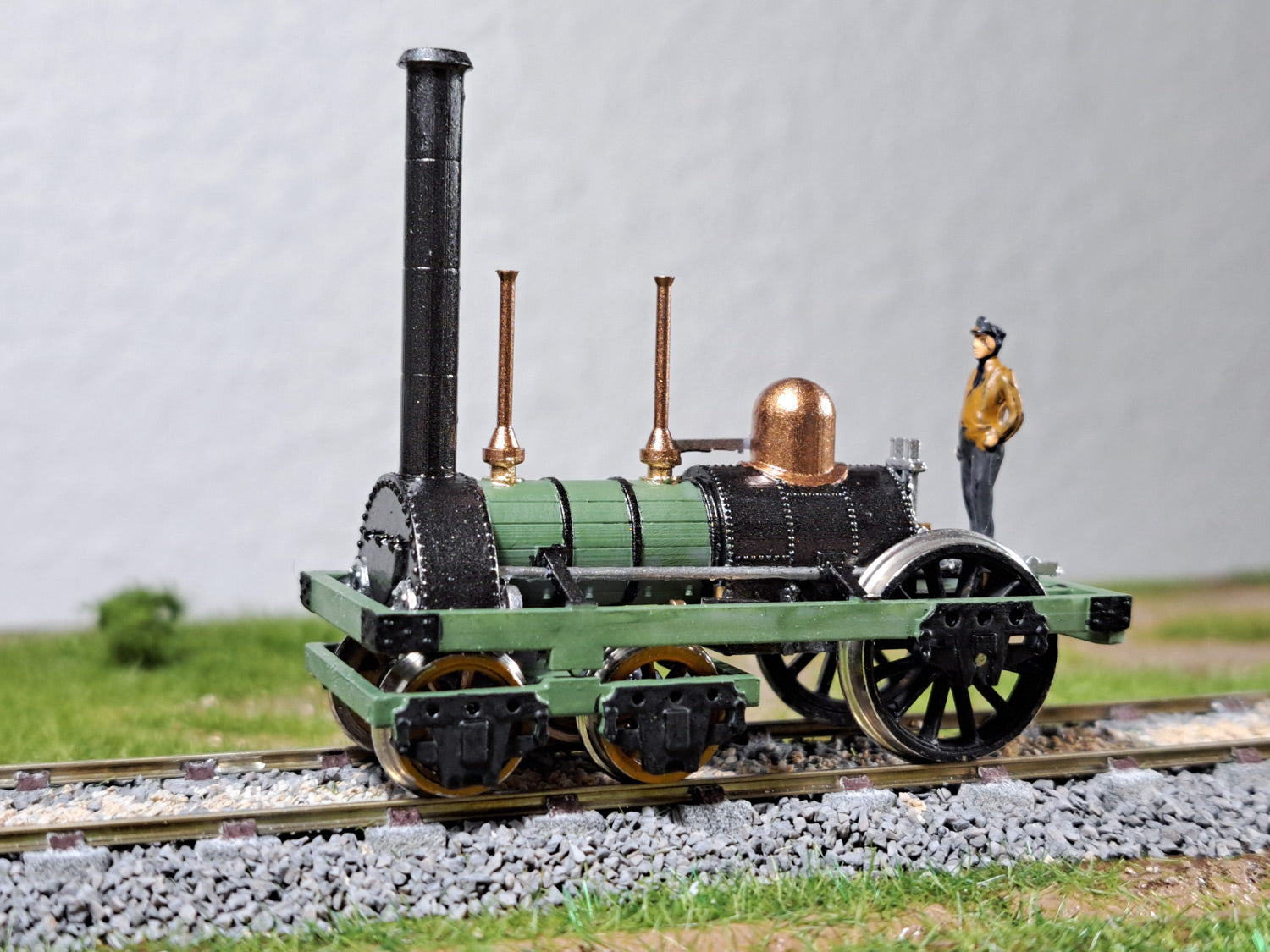 1832 Mohawk & Hudson 4-2-0 steam locomotive "Experiment"