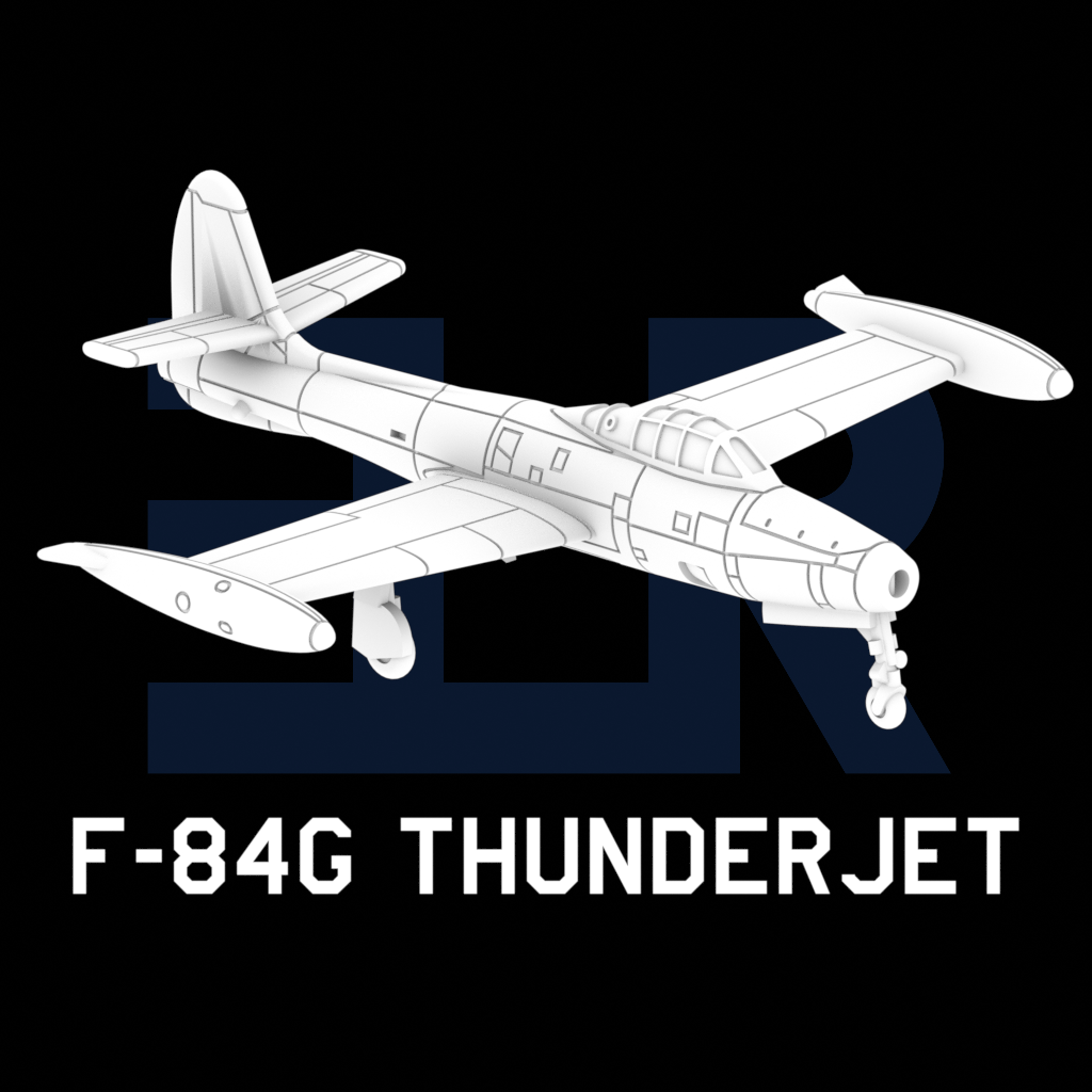 1:285 Scale F-84G Thunderjet