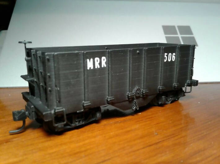 HOn3 wood hopper car