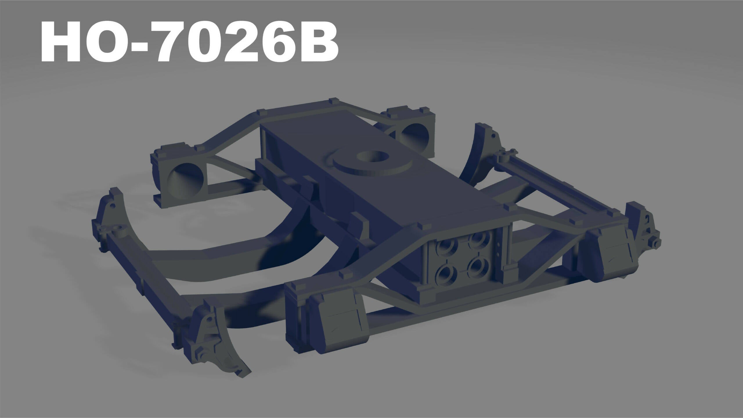 Swing Motion Arch Bar Truck, 4-Hole Transom Plate