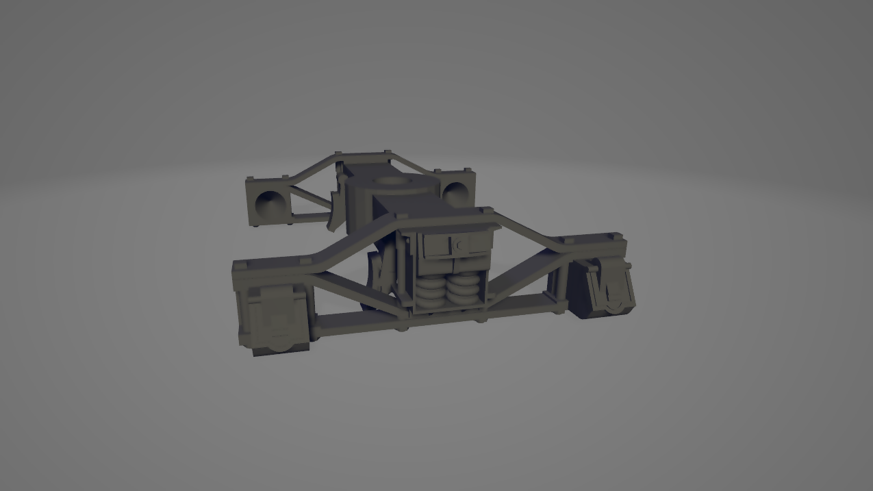 Pennsylvania Railroad Diamond Arch Bar Truck