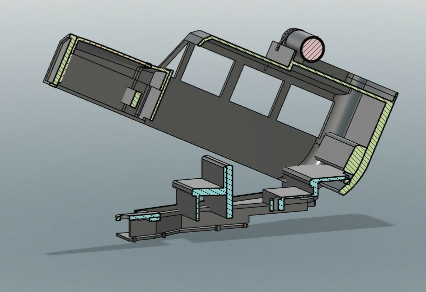 SJP-CB05 Galloping Goose Pierce-Arrow body