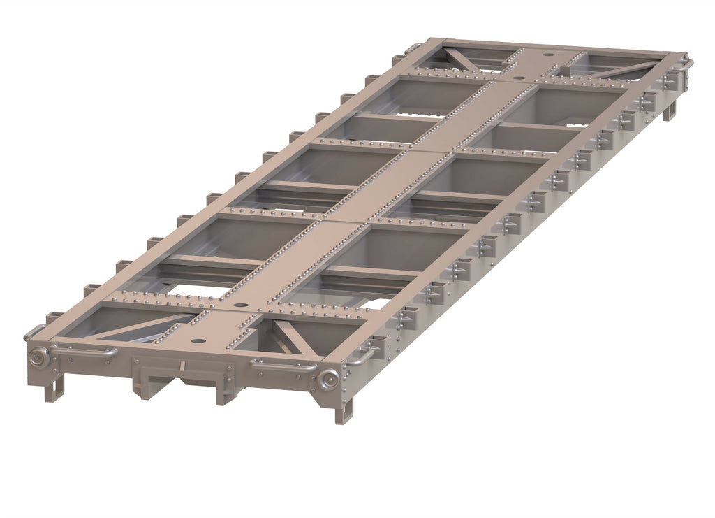 CN Narrow Gauge 40' Fishbelly Flatcar - HO, S