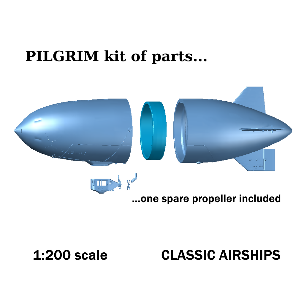 PILGRIM airship 1:200 scale