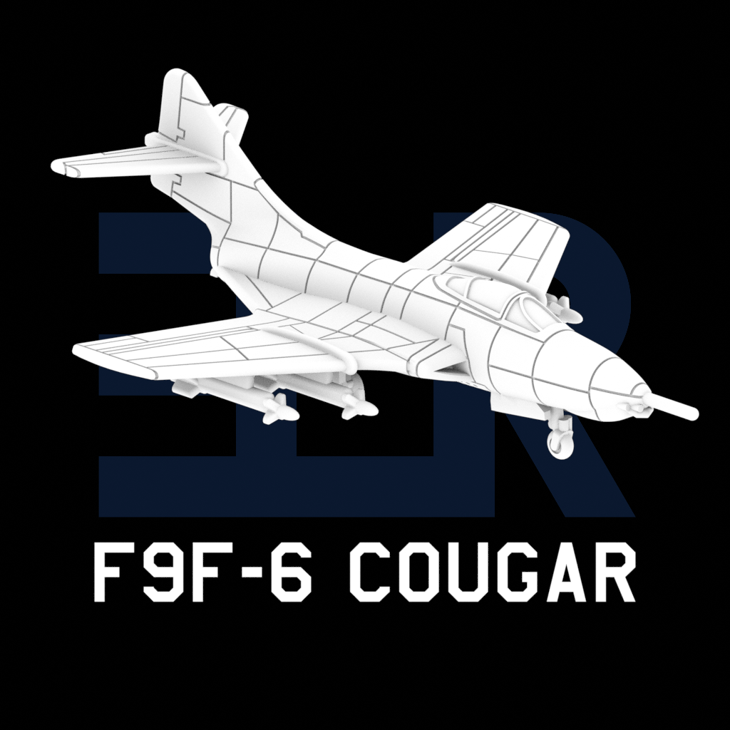1:285 Scale F9F-6 Cougar