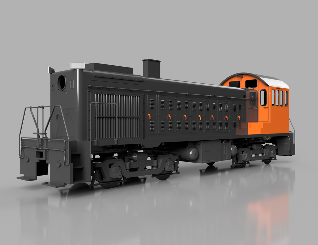 LLW Lima Switcher, 1000/1200 Horsepower, HO Scale