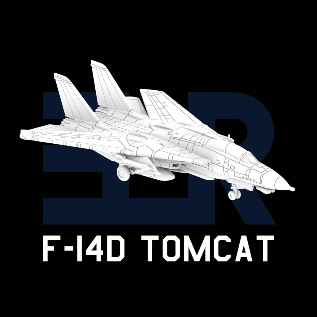 1:285 Scale F-14D Tomcat
